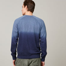 Load image into Gallery viewer, Hartford Navy Blue Tie Dye  Light Sweatshirt
