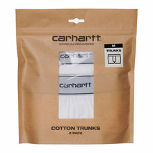 Load image into Gallery viewer, Carhartt WIP Cotton Trunks White
