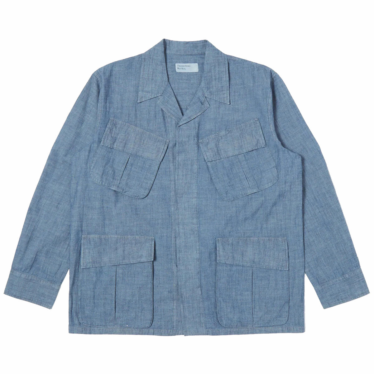 Universal Works Jungle Jacket Indigo Chambray
