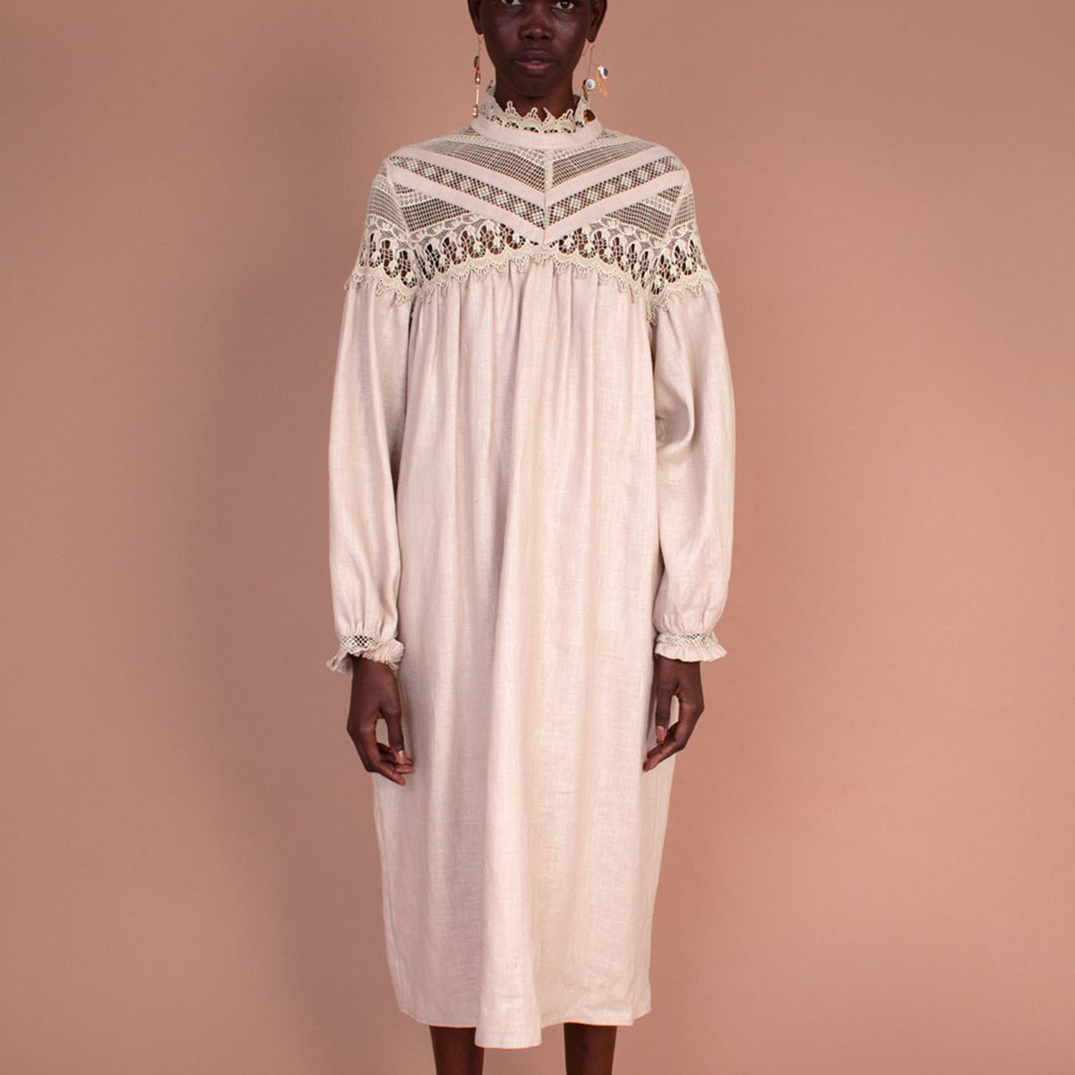 Meadows Vinca Dress Cream