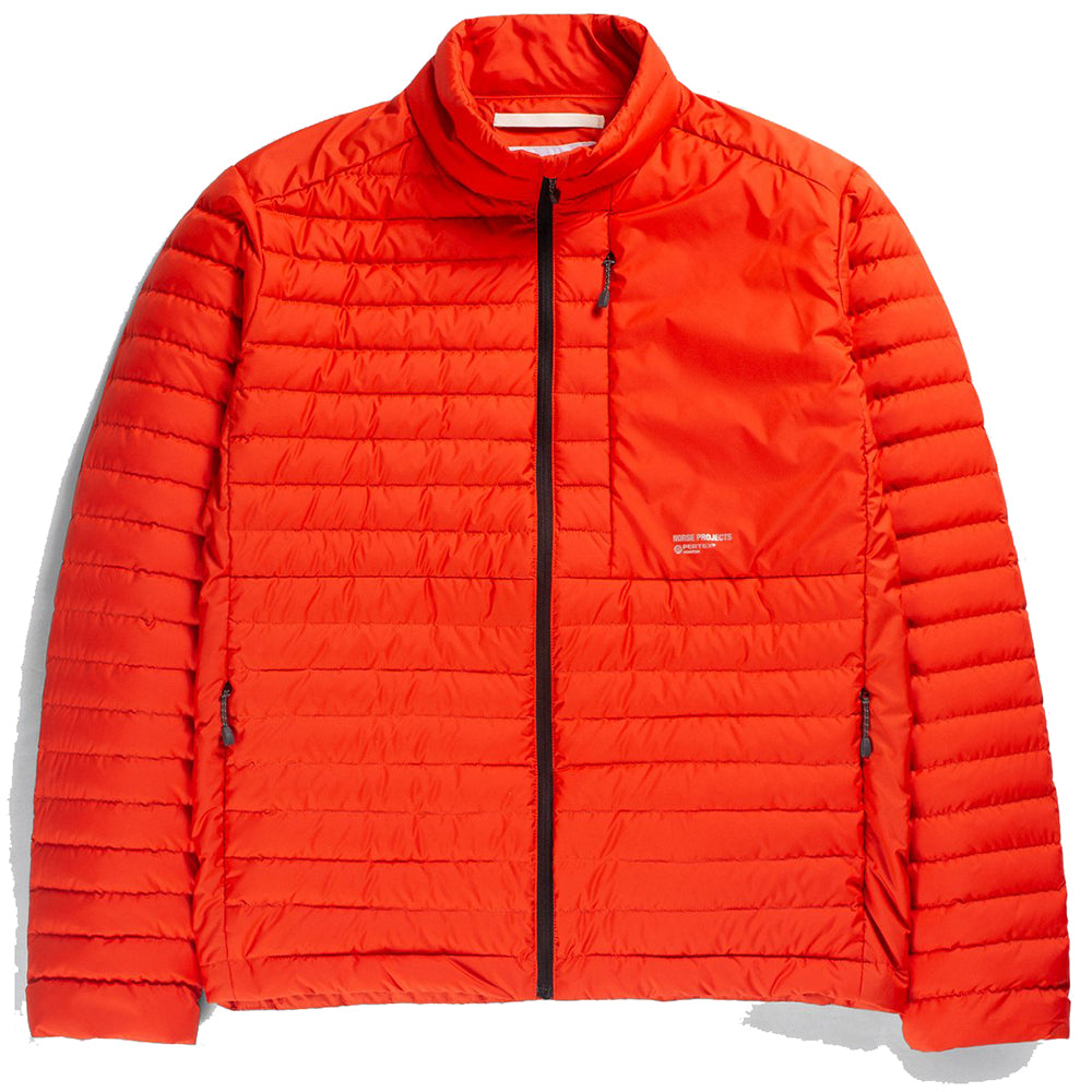 Norse Projects Alta Light Down Pertex  Rescue Orange