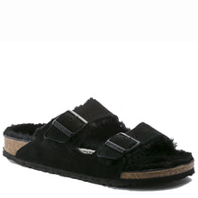 Load image into Gallery viewer, Birkenstock Arizona Suede Leather Narrow Fit Black
