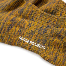 Load image into Gallery viewer, Norse Projects Bjarki Blend Sock Brass Yellow
