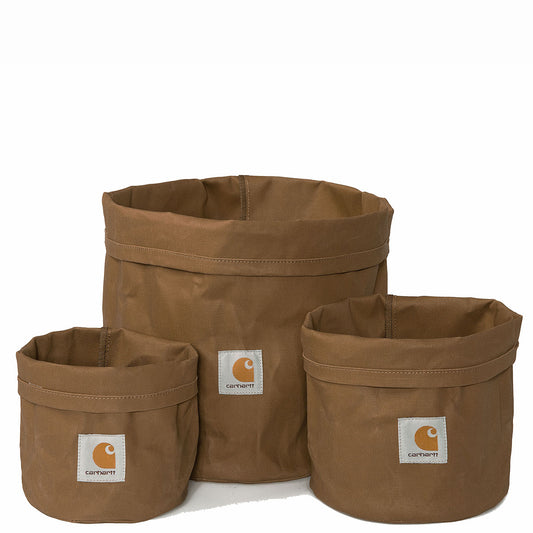Carhartt WIP Canvas Planter Set Hamilton Brown