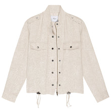 Load image into Gallery viewer, Rails Collins Jacket White Mini Cheetah
