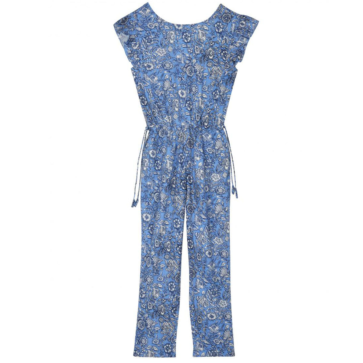 Leon And Harper Olivia Jumpsuit Indian Blue