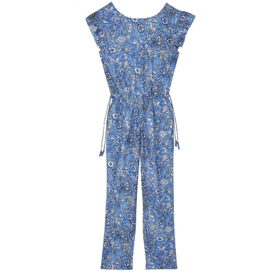 Leon And Harper Olivia Jumpsuit Indian Blue