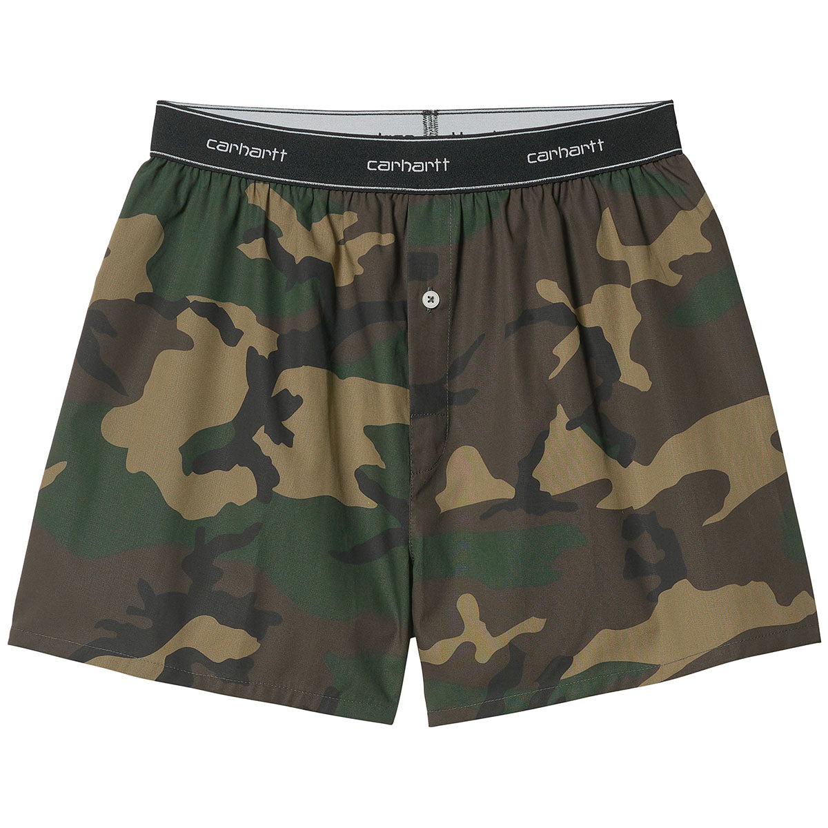 Carhartt WIP Cotton Script Boxers Camo Laurel