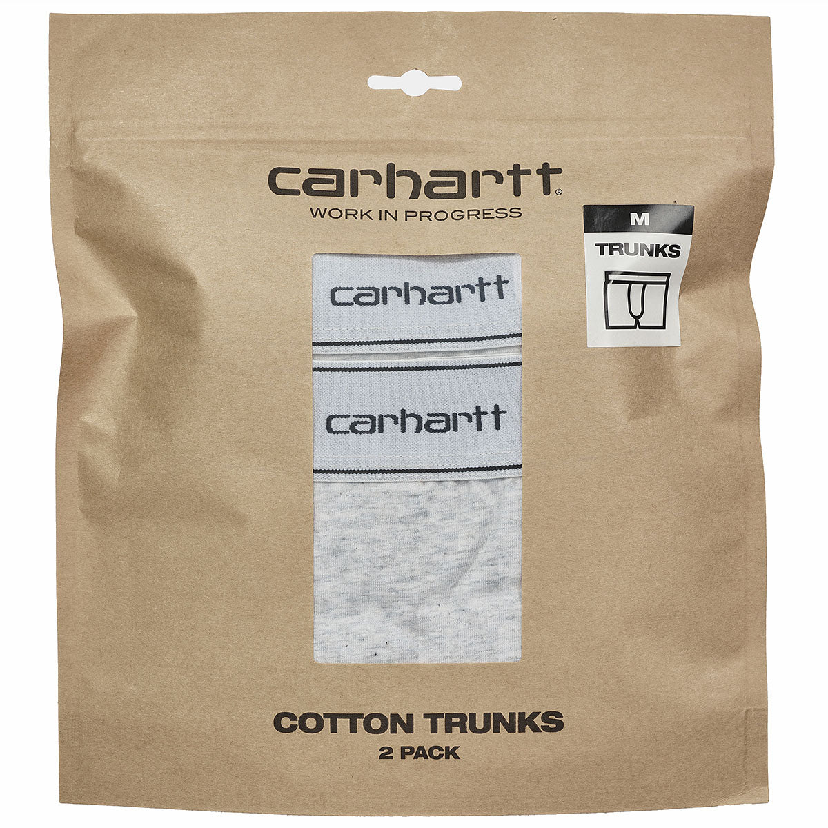 Carhartt WIP Cotton Trunks Ash Heather