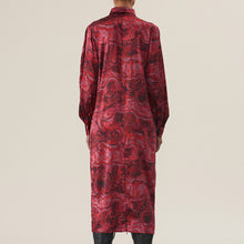 Load image into Gallery viewer, Sale Ganni Silk Stretch Satin Dress Samba
