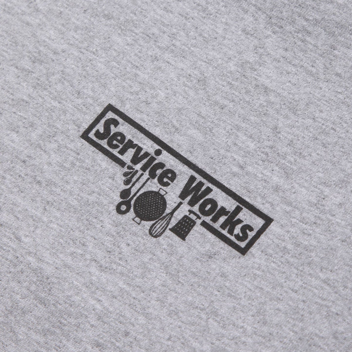 Service Works Heavyweight Logo Tee Grey