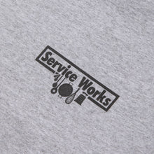 Load image into Gallery viewer, Service Works Heavyweight Logo Tee Grey
