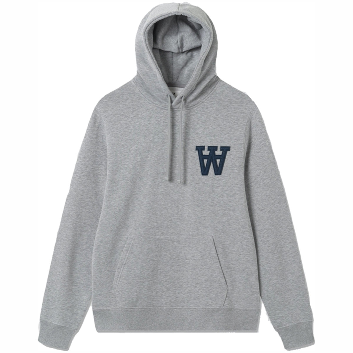 Wood Wood Ian Hoodie Grey Melange