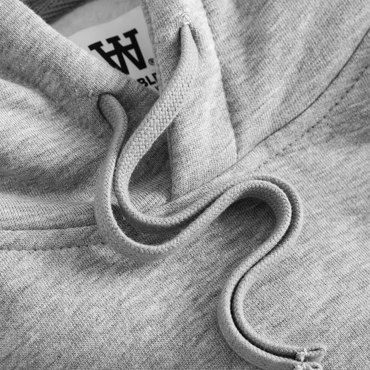 Wood Wood Ian Hoodie Grey Melange