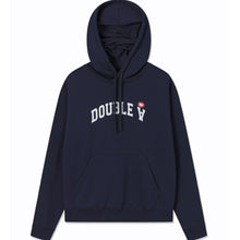 Load image into Gallery viewer, Wood Wood Ian arch Hoodie Navy
