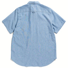 Load image into Gallery viewer, Norse Projects Silas Chambray SS Tab Series Indigo
