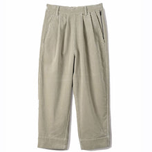 Load image into Gallery viewer, MHL W&#39; Side Closure Trouser Heavy Corduroy Off White

