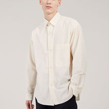 Load image into Gallery viewer, MHL Oversized Work Shirt Fine Cotton Poplin Natural
