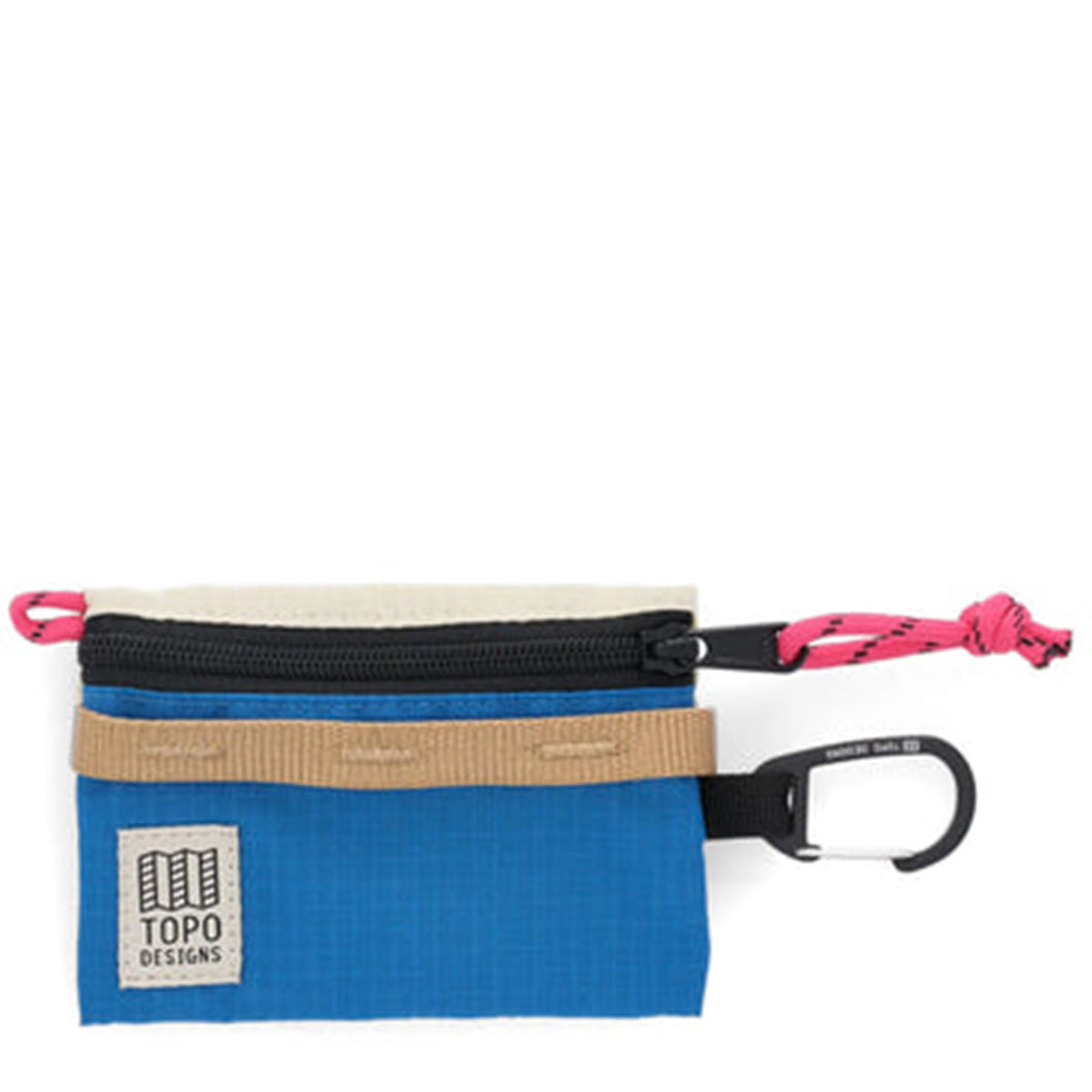 Topo Designs Accessory Mountain Micro Bag Bone White/Blue