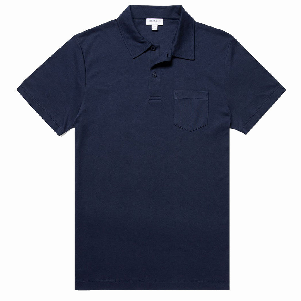Sunspel Riviera Sea Island Cotton Polo Shirt