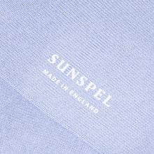 Load image into Gallery viewer, Sunspel Cotton Socks Pastel Blue
