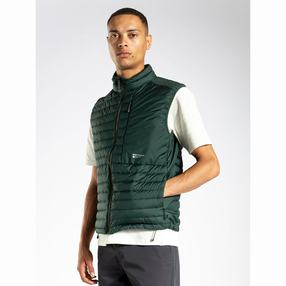 Norse Projects Birkholm Light Down Pertex Forest Green