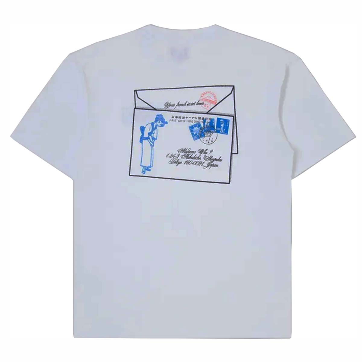 Edwin Postal T-Shirt White