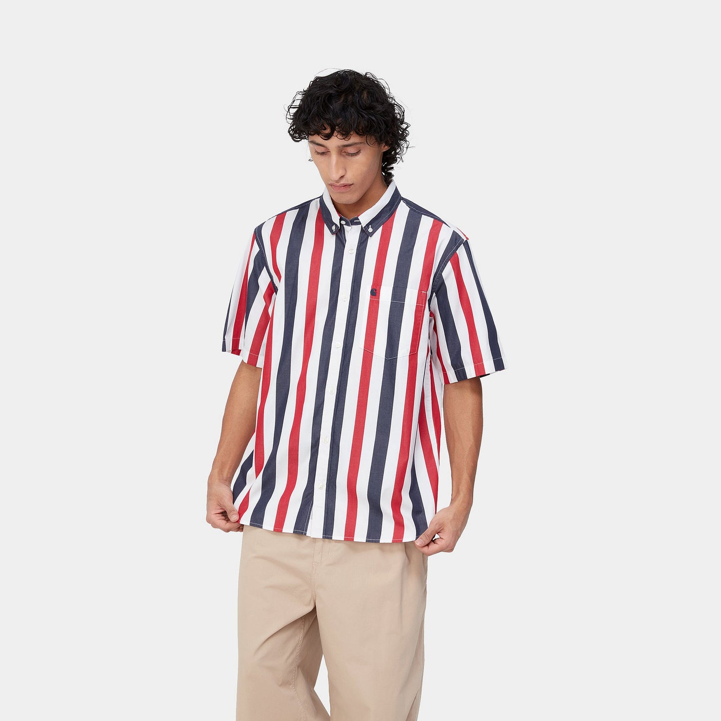 Carhartt WIP S/S Elcano Shirt  White