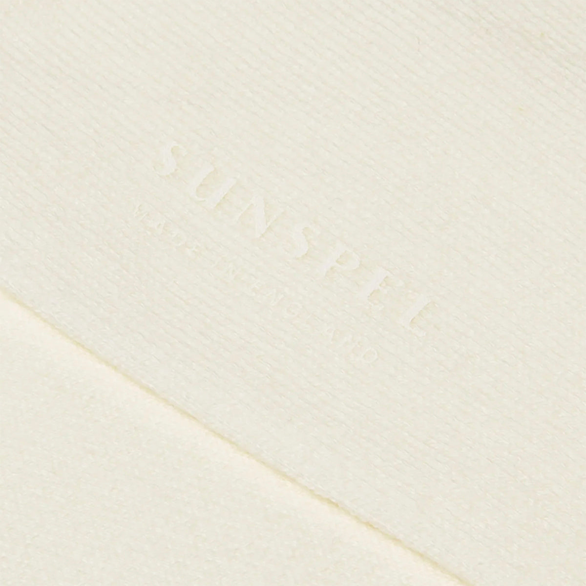 Sunspel Cotton Socks Archive White