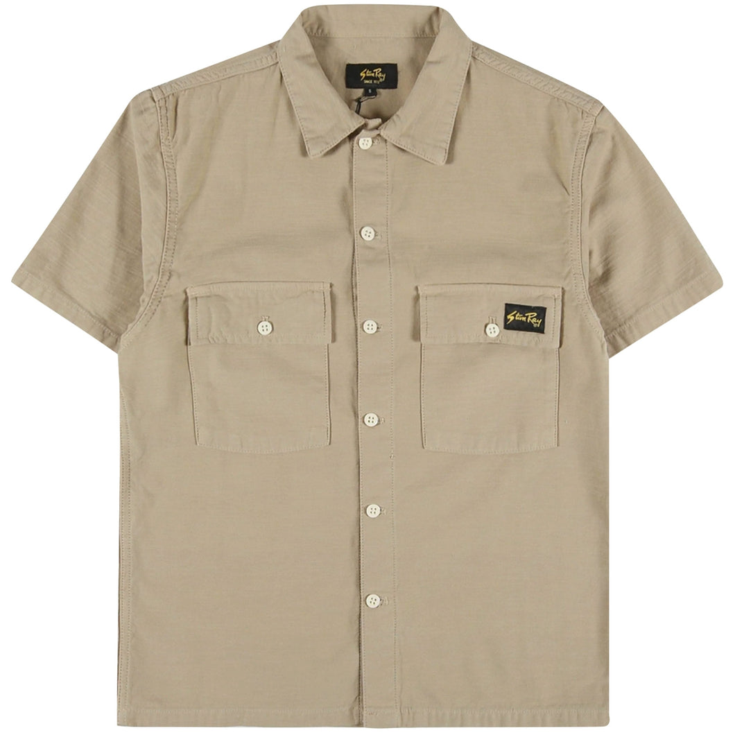 Stan Ray CPO Short Sleeve Shirt Khaki