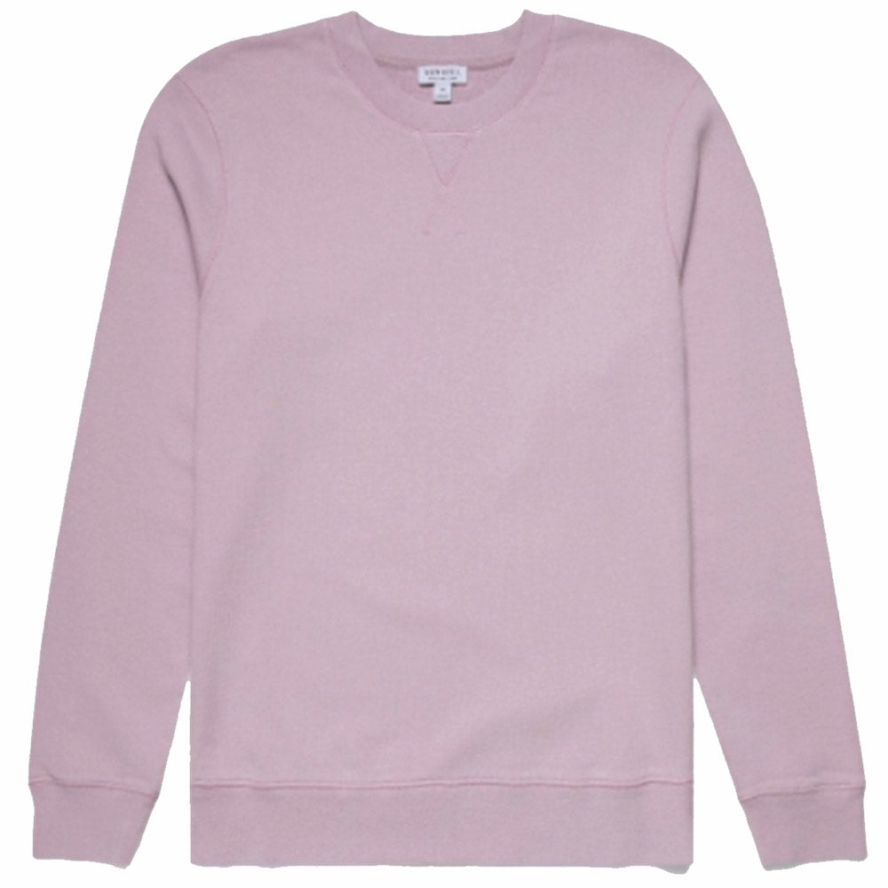Sunspel Loopback Sweatshirt Lilac